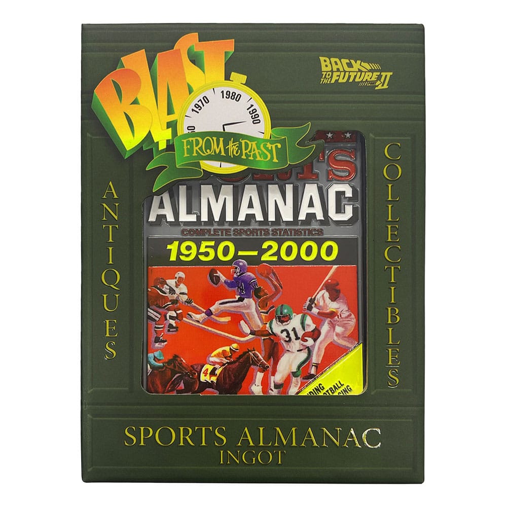Zurück in die Zukunft Metallbarren Sport Almanac Limited Edition 