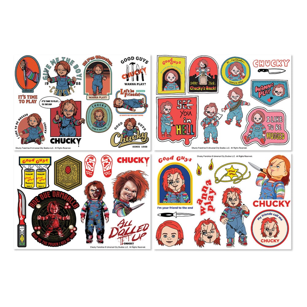 Chucky Tech Sticker Pack         