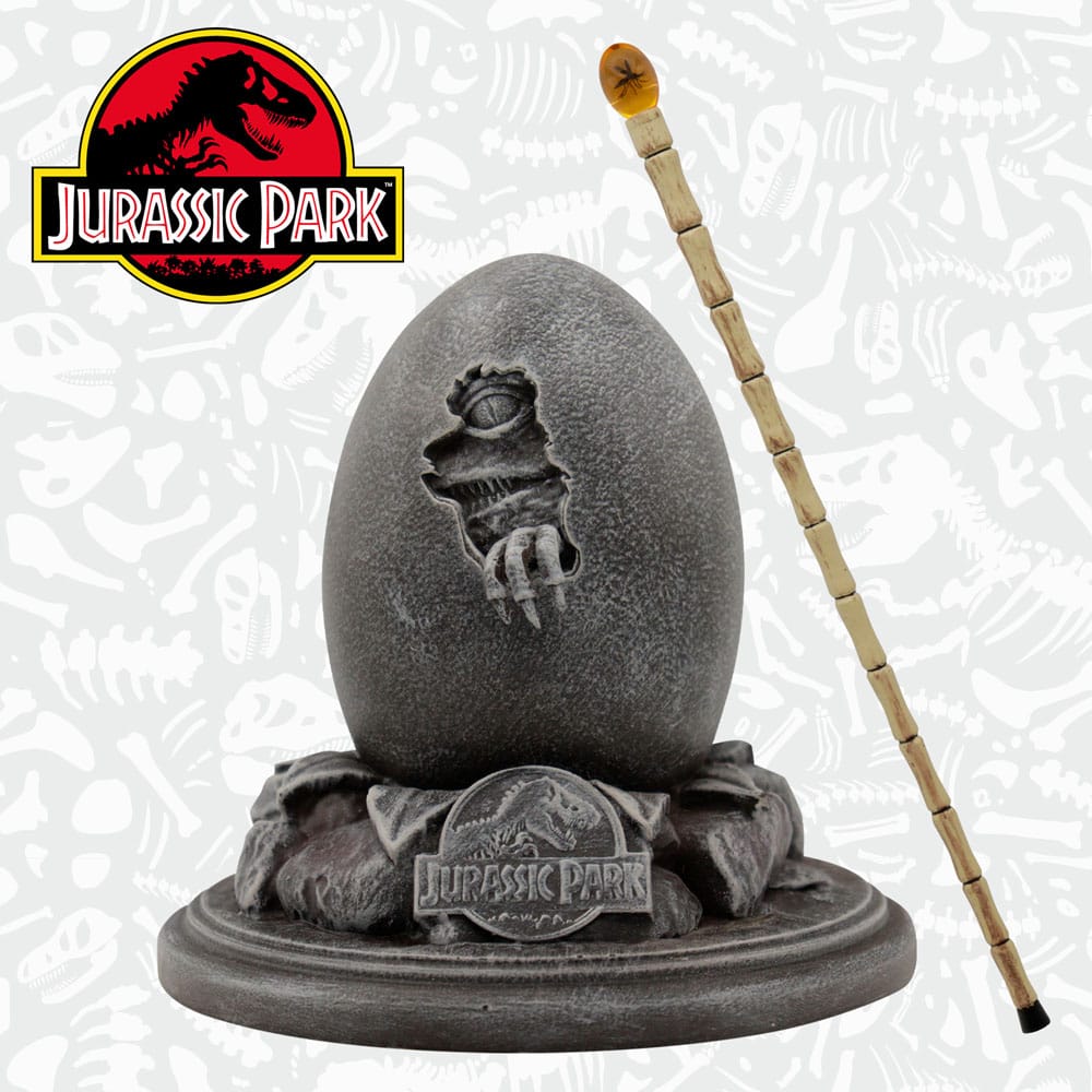 Jurassic Park Replikas 30th Anniversary Replica Egg & John Hammond Cane Set