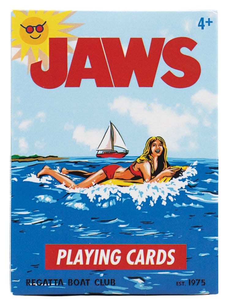 Der weiße Hai Spielkarten Display (12 Packs)