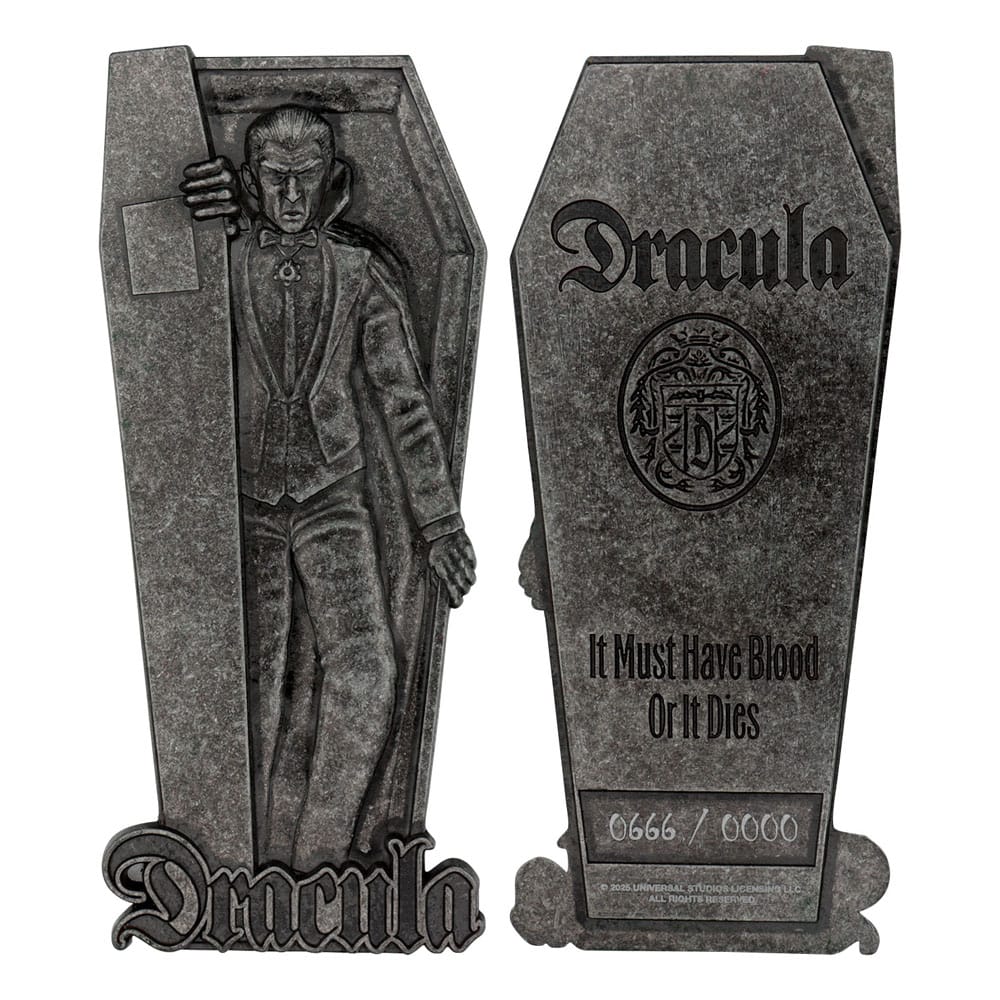Universal Monsters Metallbarren Dracula Limited Edition         