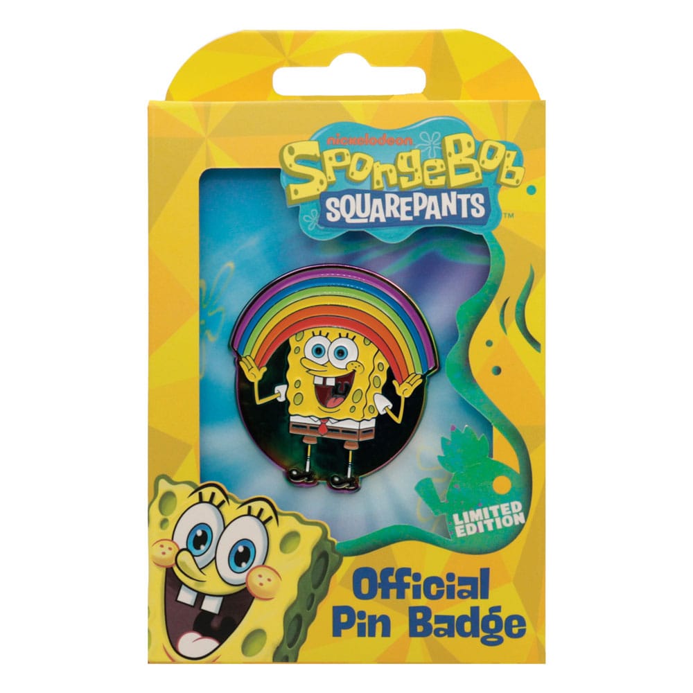 SpongeBob Schwammkopf Ansteck-Pin Rainbow Limited Edition        
