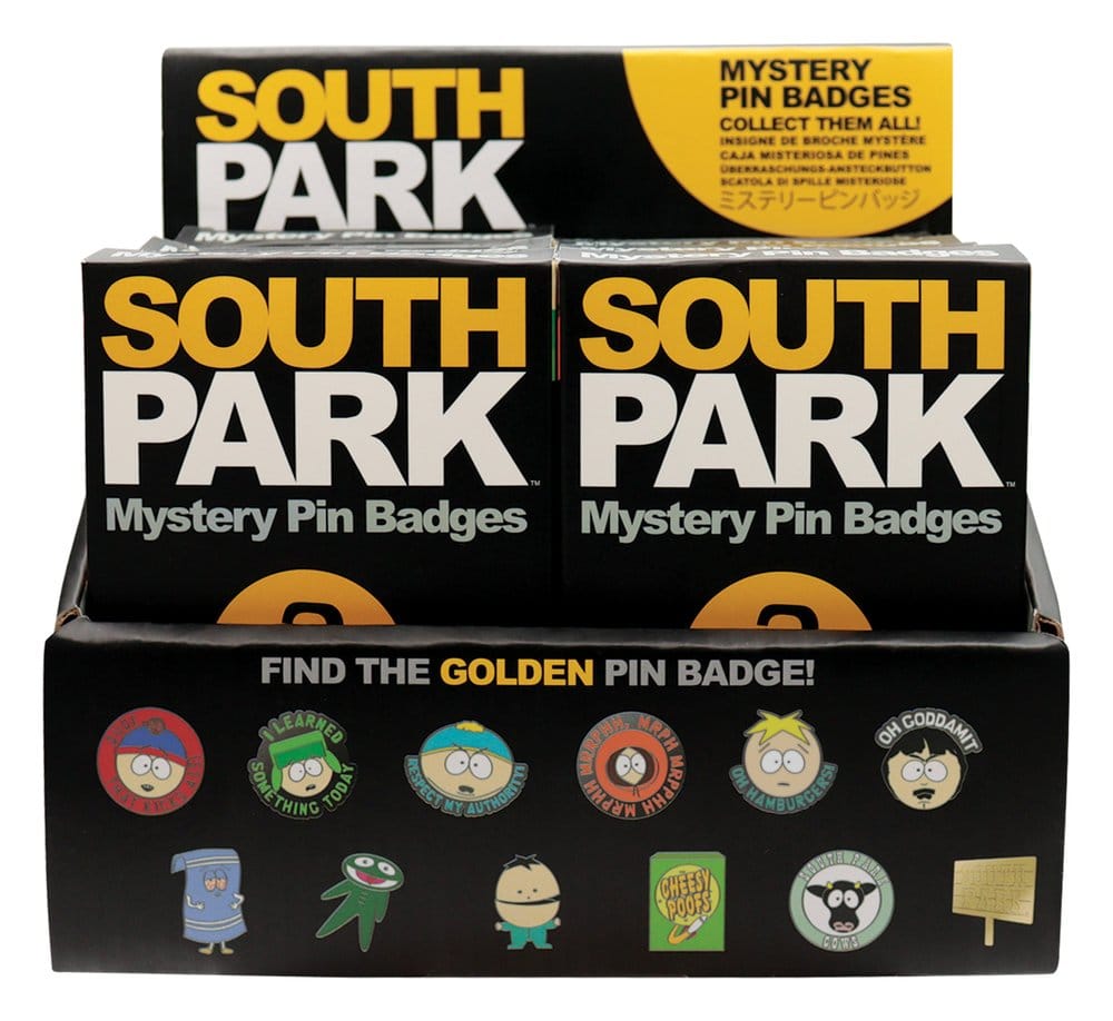 South Park Mystery Ansteck-Pins Display (12)