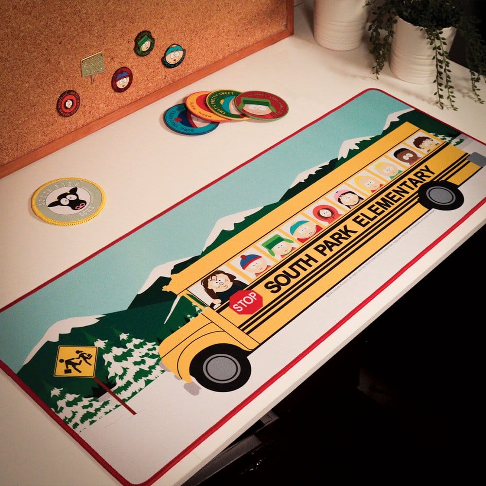 South Park Schreibtischunterlage & Untersetzer Elementary School Bus
