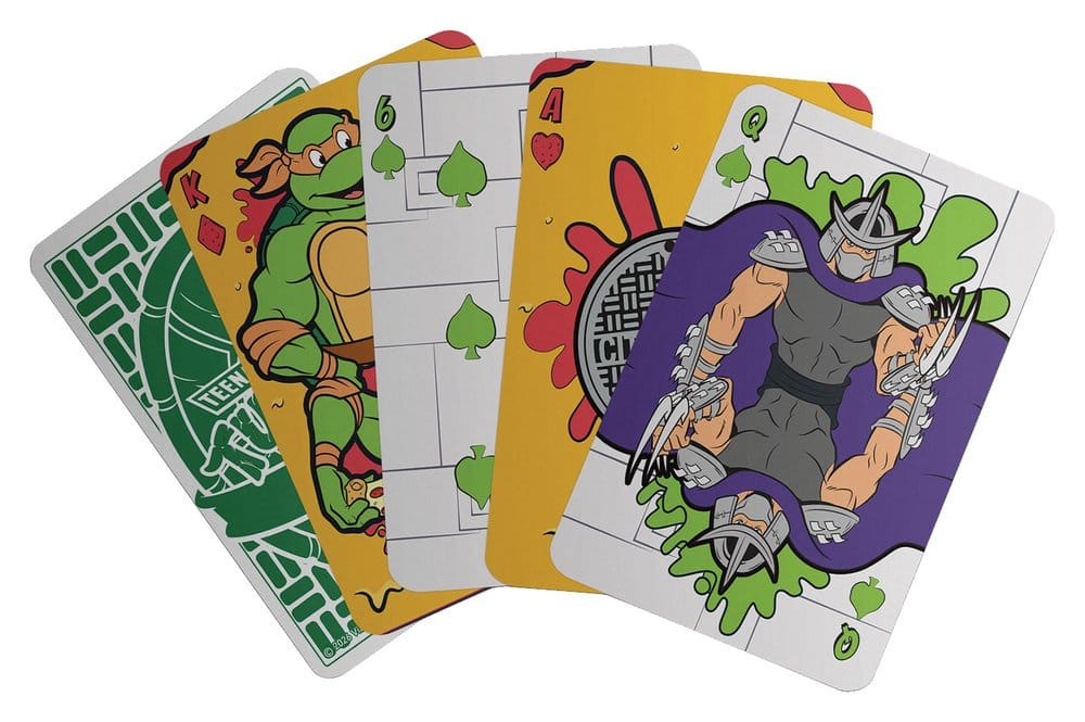 Teenage Mutant Ninja Turtles Spielkarten Display (12)  
