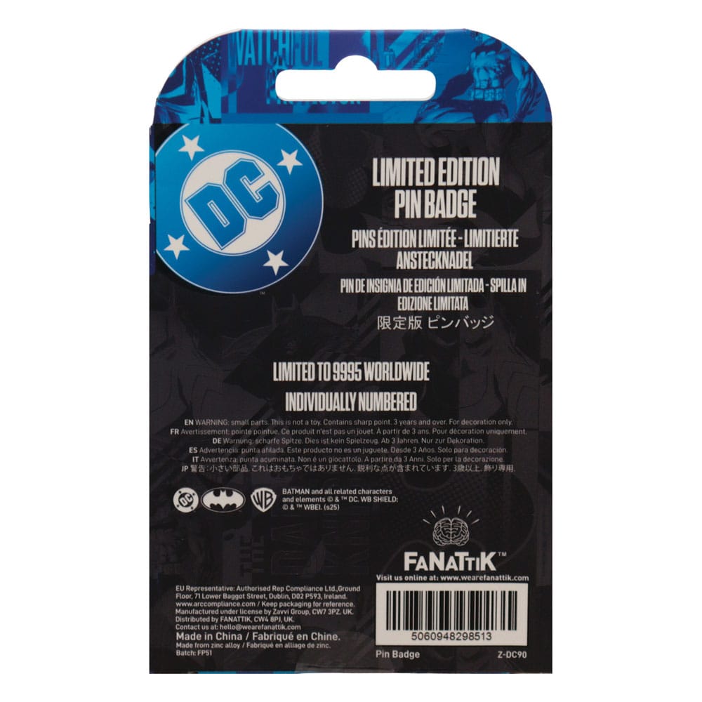 DC Comics Ansteck-Pin Batman Gotham City Guardian Limited Edition        
