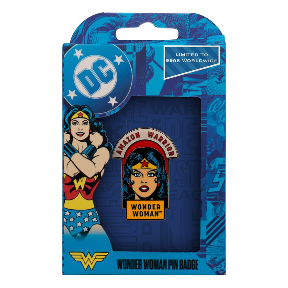 DC Comics Ansteck-Pin Wonder Woman Amazon Warrior Limited Edition        