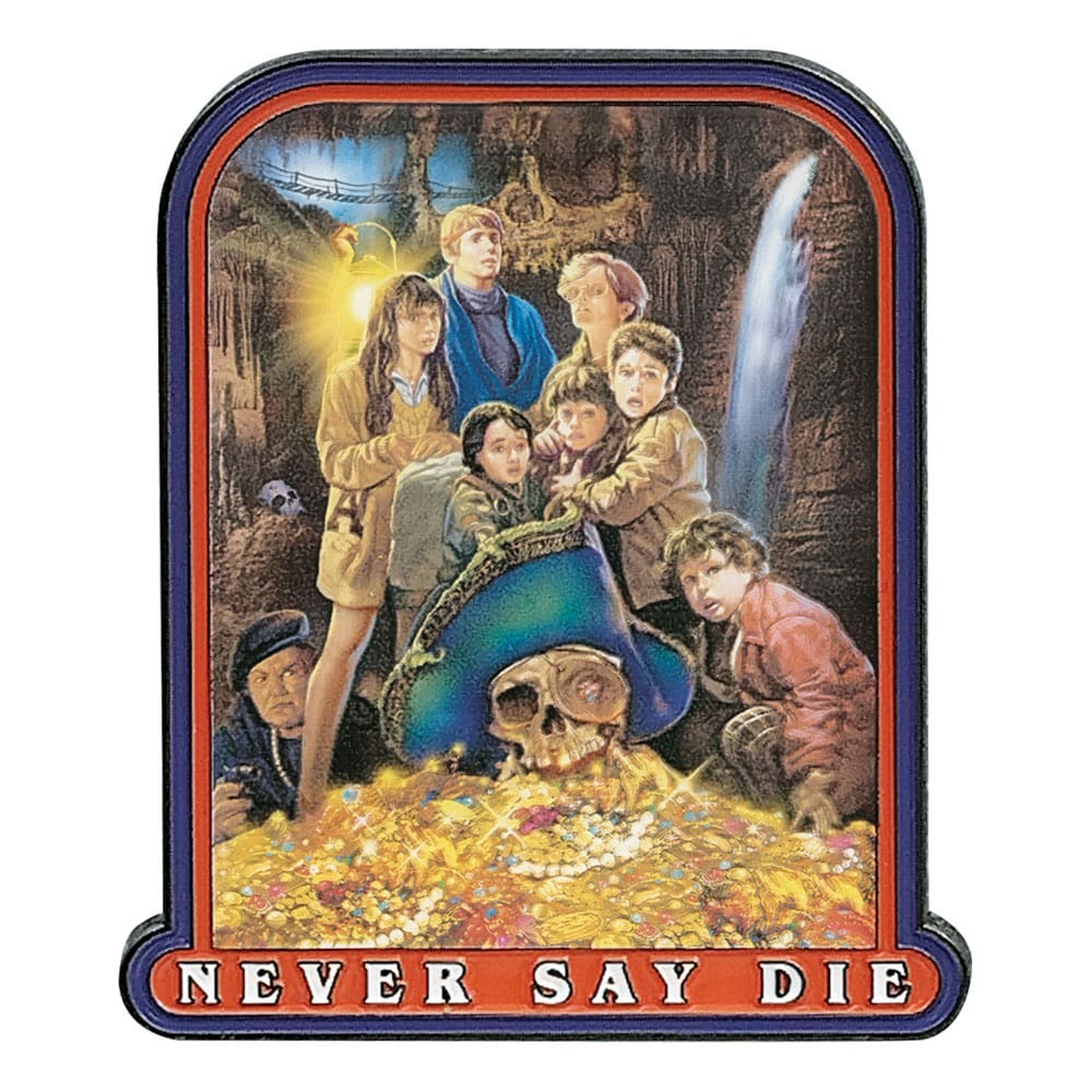 Die Goonies Ansteck-Pin 40th Anniversary Never Say Die 