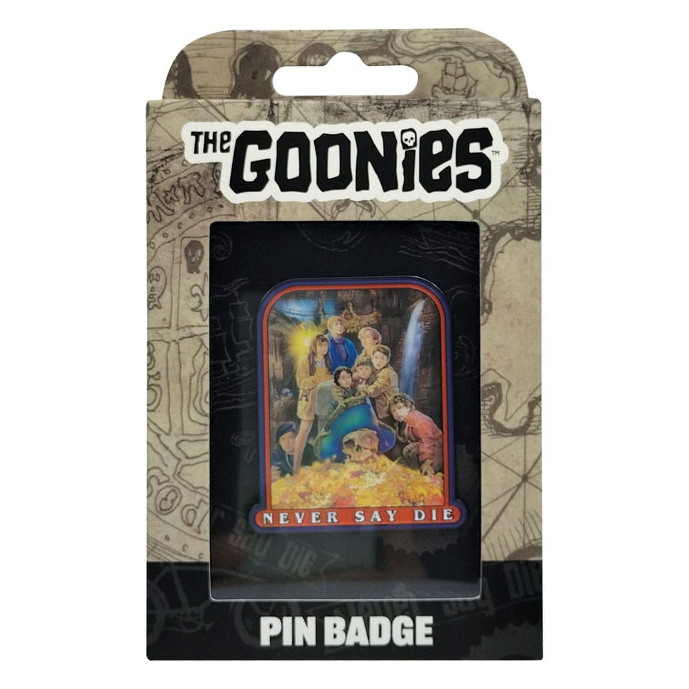 Die Goonies Ansteck-Pin 40th Anniversary Never Say Die 