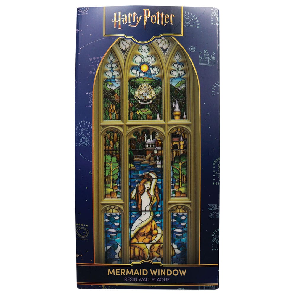 Harry Potter Resinschild Mermaid Stained Glass Window