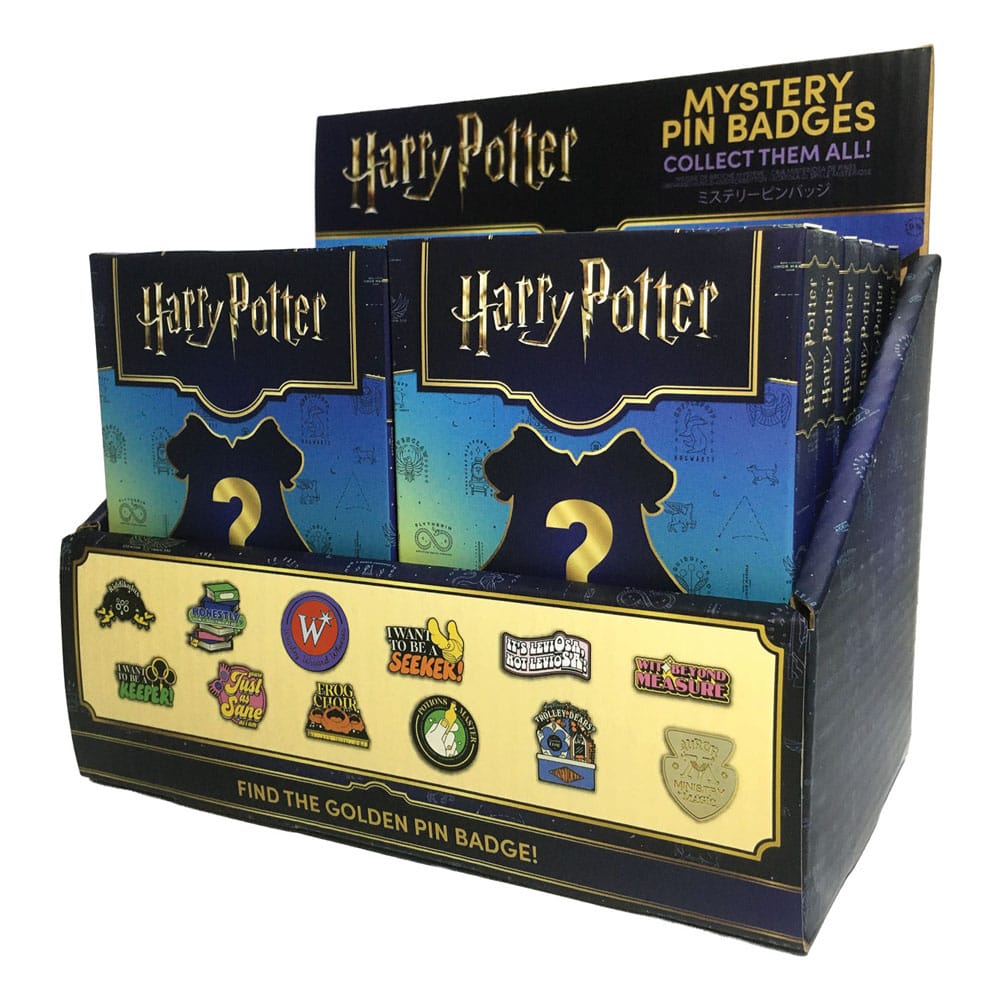 Harry Potter Ansteck-Pins Mystery Pin Badge Display (12)    
