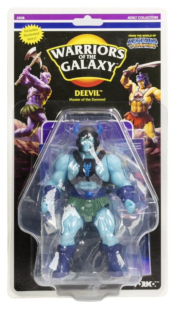 Legends of Dragonore: Warriors of the Galaxy Wave 3 Actionfigur Deevil (Glow in the Dark) 14 cm