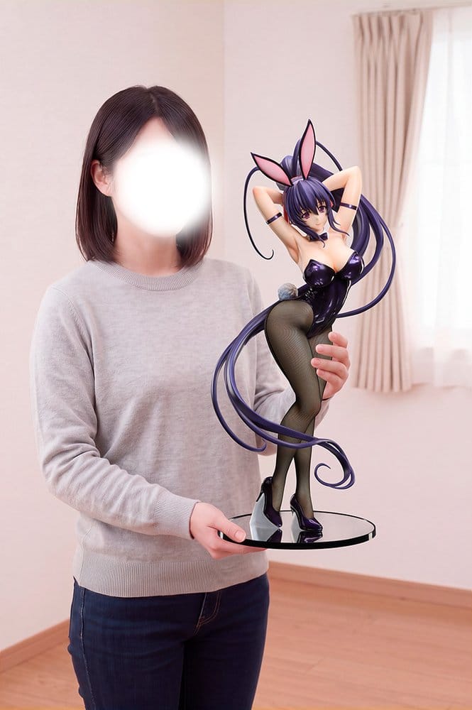 High School DxD HERO PVC Figur 1/3 Akeno Himejima: Bunny Ver. 65 cm