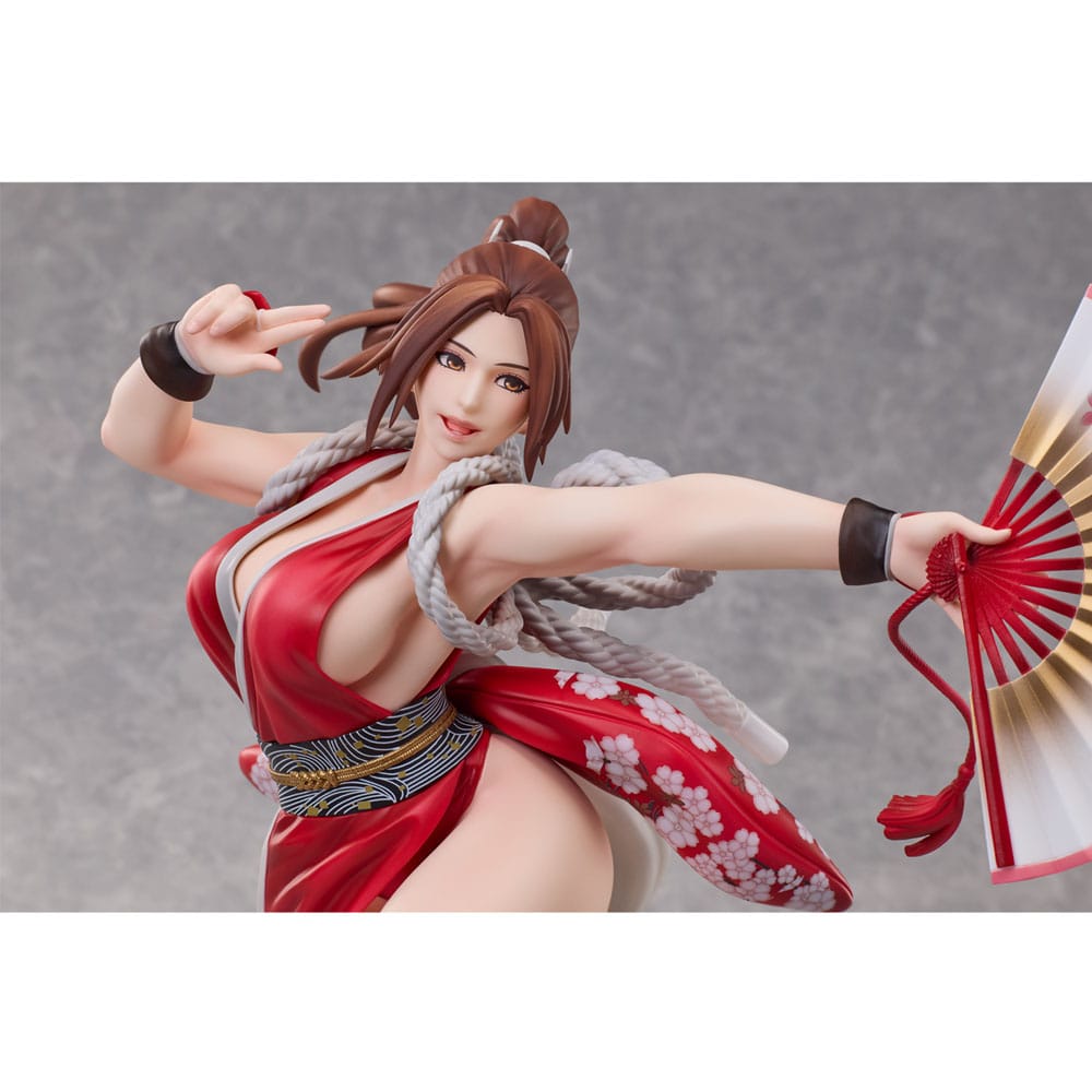 Fatal Fury: City of the Wolves B-Style PVC Statue 1/4 Mai Shiranui: Dance of the Cherry Blossom Storm Suzaku 40 cm    