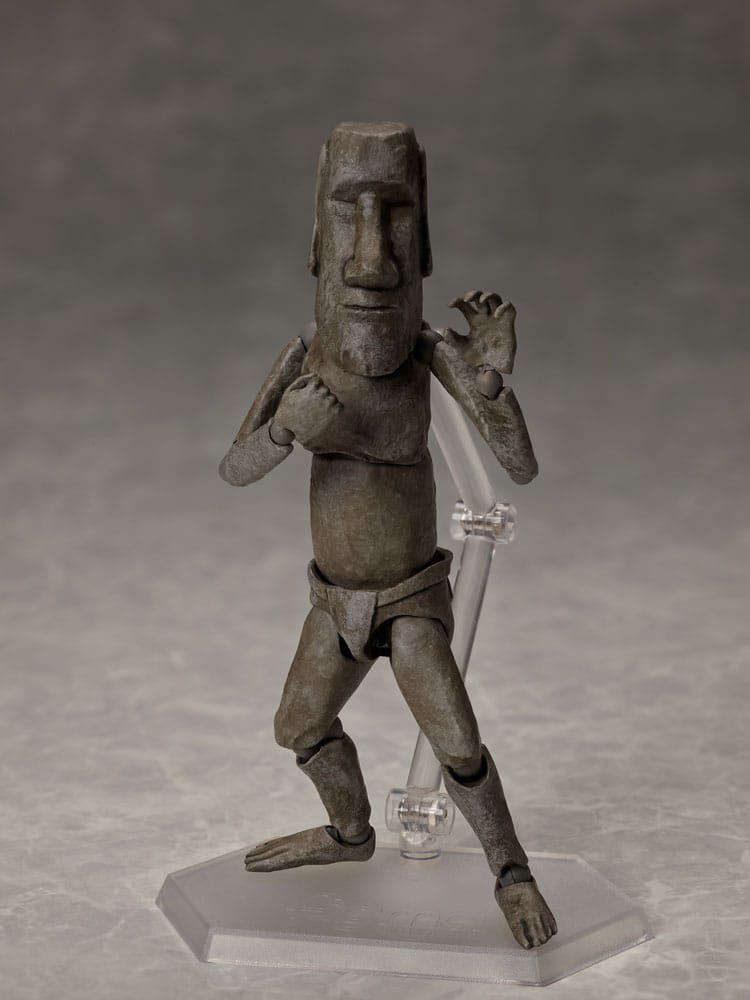 The Table Museum Figma Actionfigur Moai 14 cm    