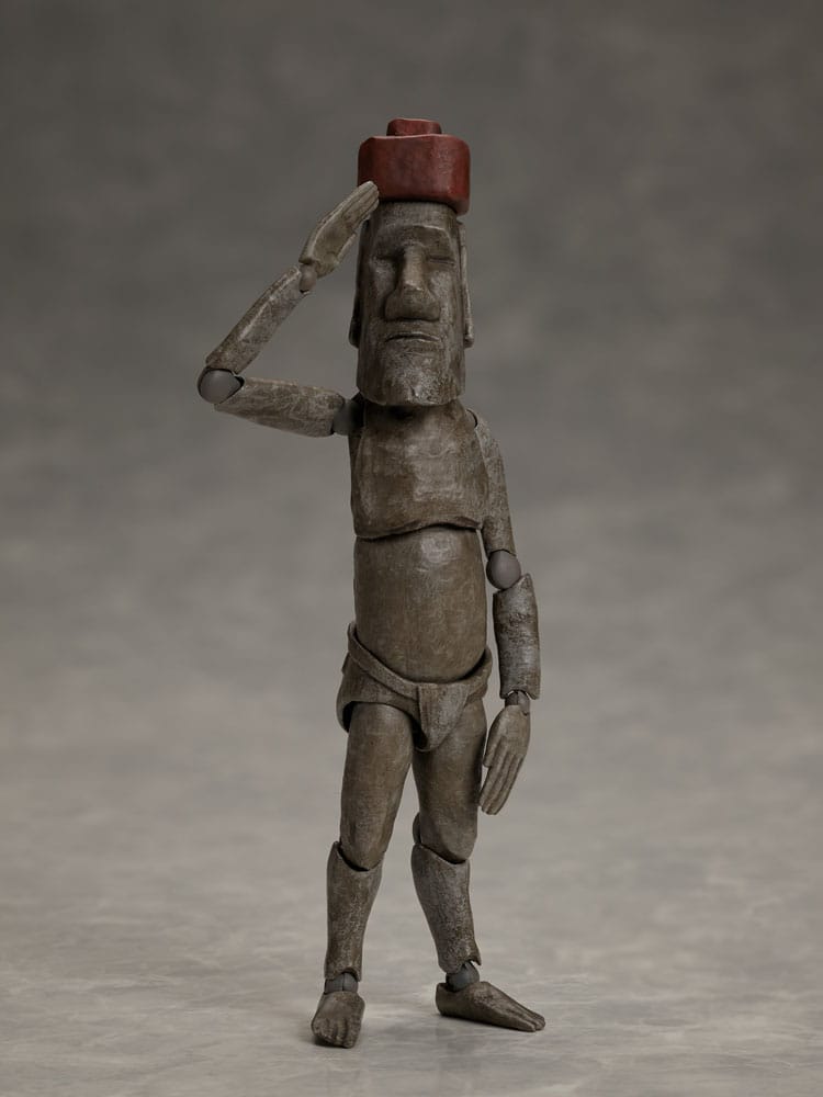 The Table Museum Figma Actionfigur Moai 14 cm    