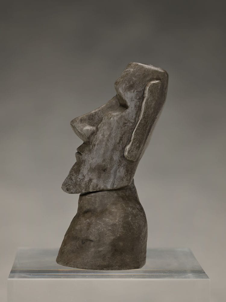 The Table Museum Figma Actionfigur Moai 14 cm    