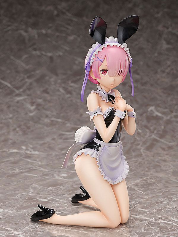 Re:ZERO -Starting Life in Another World- PVC Statue 1/4 Ram Bare Leg Bunny Versionen 30 cm