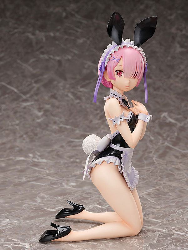 Re:ZERO -Starting Life in Another World- PVC Statue 1/4 Ram Bare Leg Bunny Versionen 30 cm