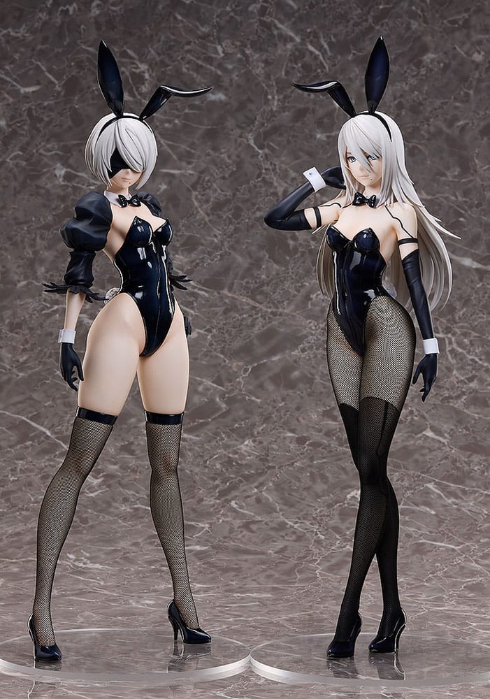 NieR:Automata Ver1.1a PVC Statue 1/4 A2 (YoRHa Type A No. 2): Bunny Ver. 50 cm            