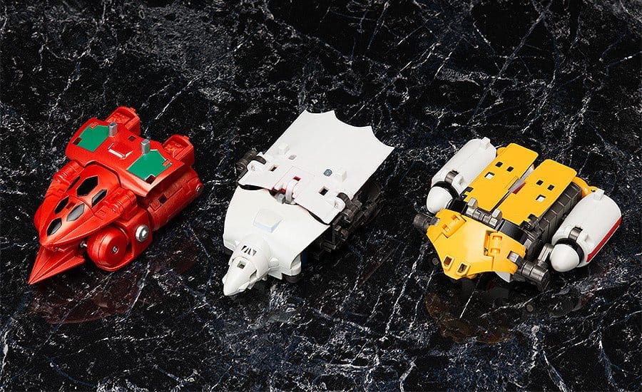 Getter Robo Dynamic Change R Actionfiguren Set (re-run)