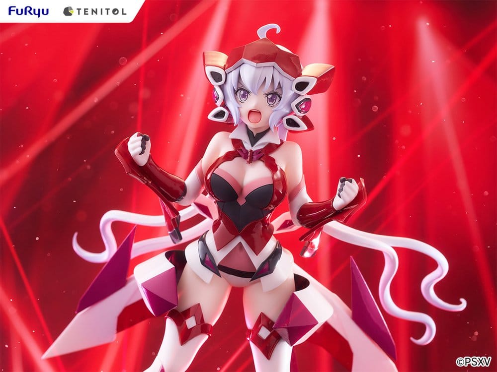 Senkizesshou Symphogear XV Tenitol Tall PVC Figur Chris Yukine 20 cm