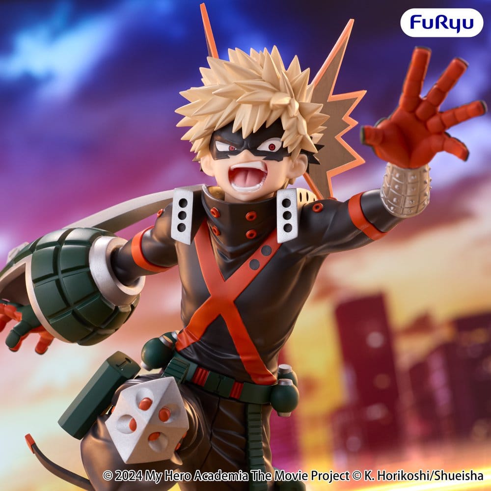 My Hero Academia: You're Next Muchute PVC Figur Katsuki Bakugo 25 cm