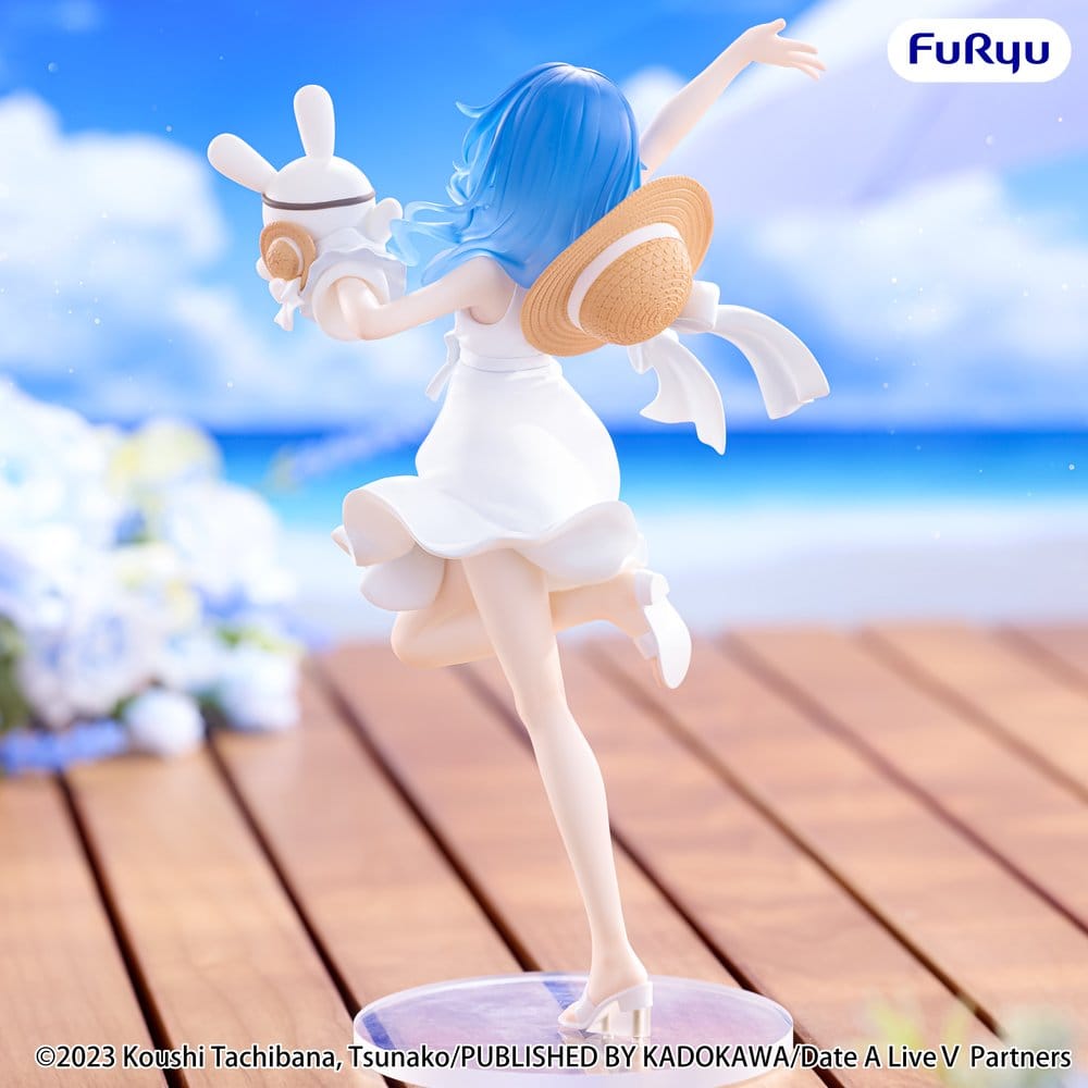 Date A Live V Summer Dress PVC Figur Yoshino 21 cm