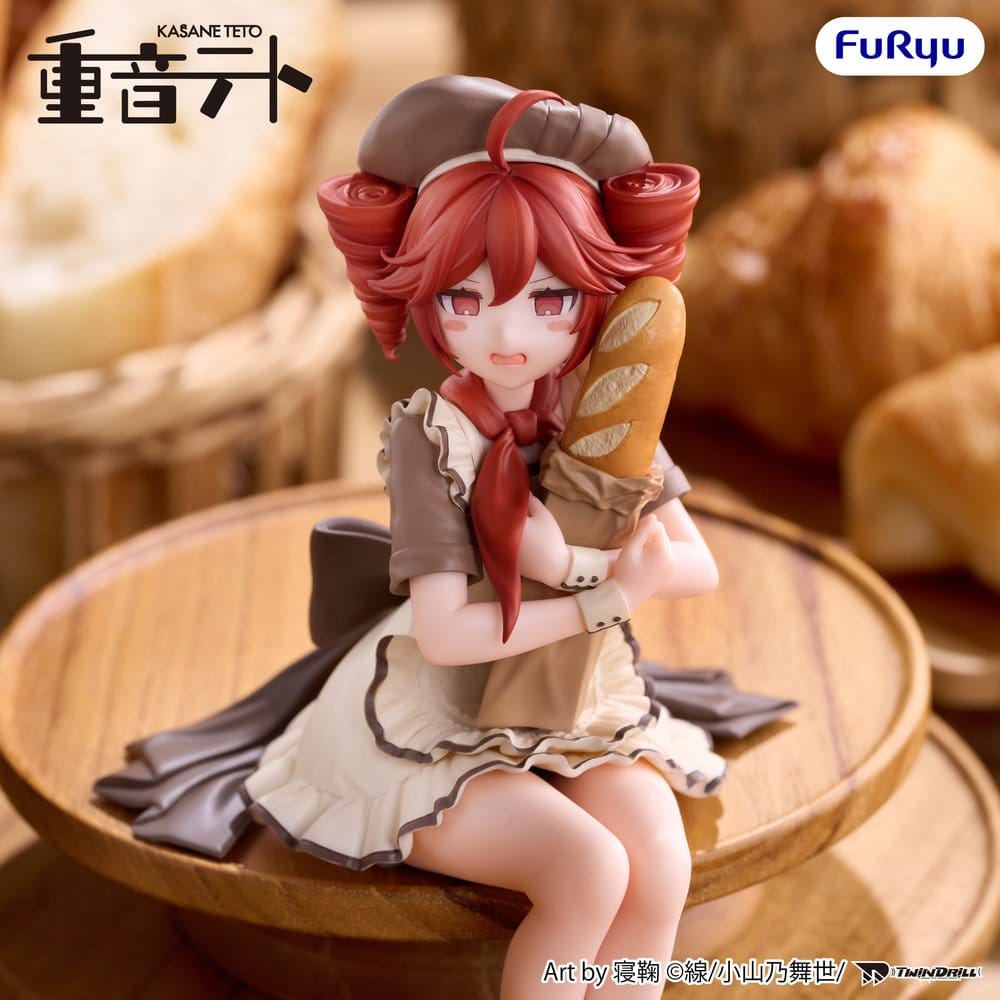 UTAU Noodle Stopper PVC Figur Kasane Teto Baguette Ver. 14 cm