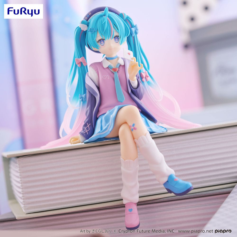 Hatsune Miku Noodle Stopper PVC Statue Hatsune Miku Love Blazer Navy Color Ver. 14 cm  