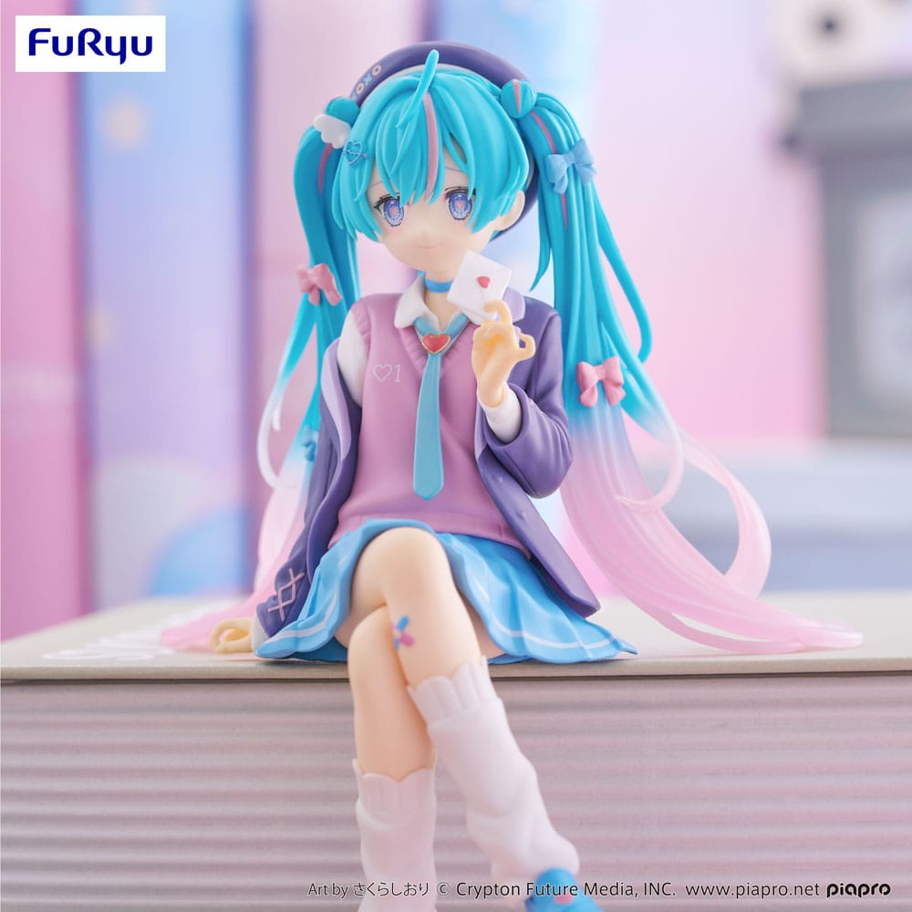 Hatsune Miku Noodle Stopper PVC Statue Hatsune Miku Love Blazer Navy Color Ver. 14 cm  