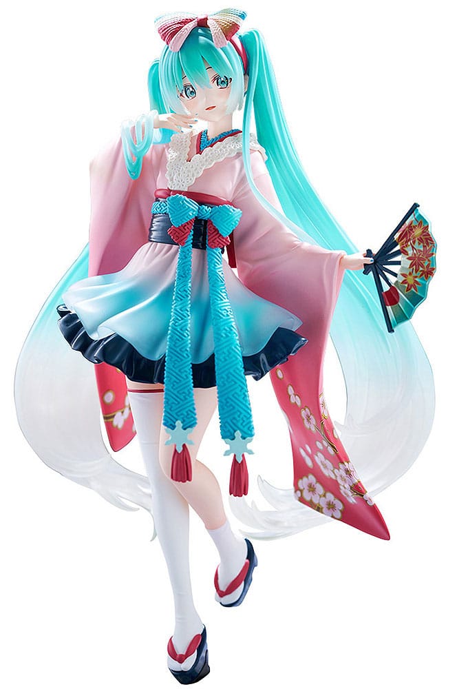 Hatsune Miku Statue Neo Tokyo Series Kimono 22 cm 