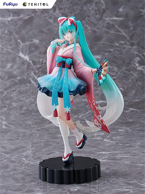 Hatsune Miku Statue Neo Tokyo Series Kimono 22 cm 