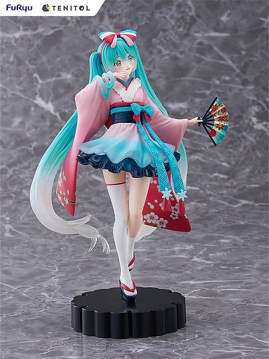 Hatsune Miku Statue Neo Tokyo Series Kimono 22 cm 