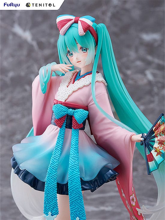 Hatsune Miku Statue Neo Tokyo Series Kimono 22 cm 