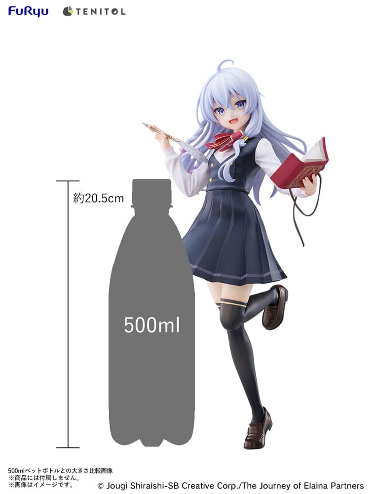Wandering Witch: The Journey of Elaina Tenitol Tall PVC Statue Elaina School Uniform Ver. 29 cm        