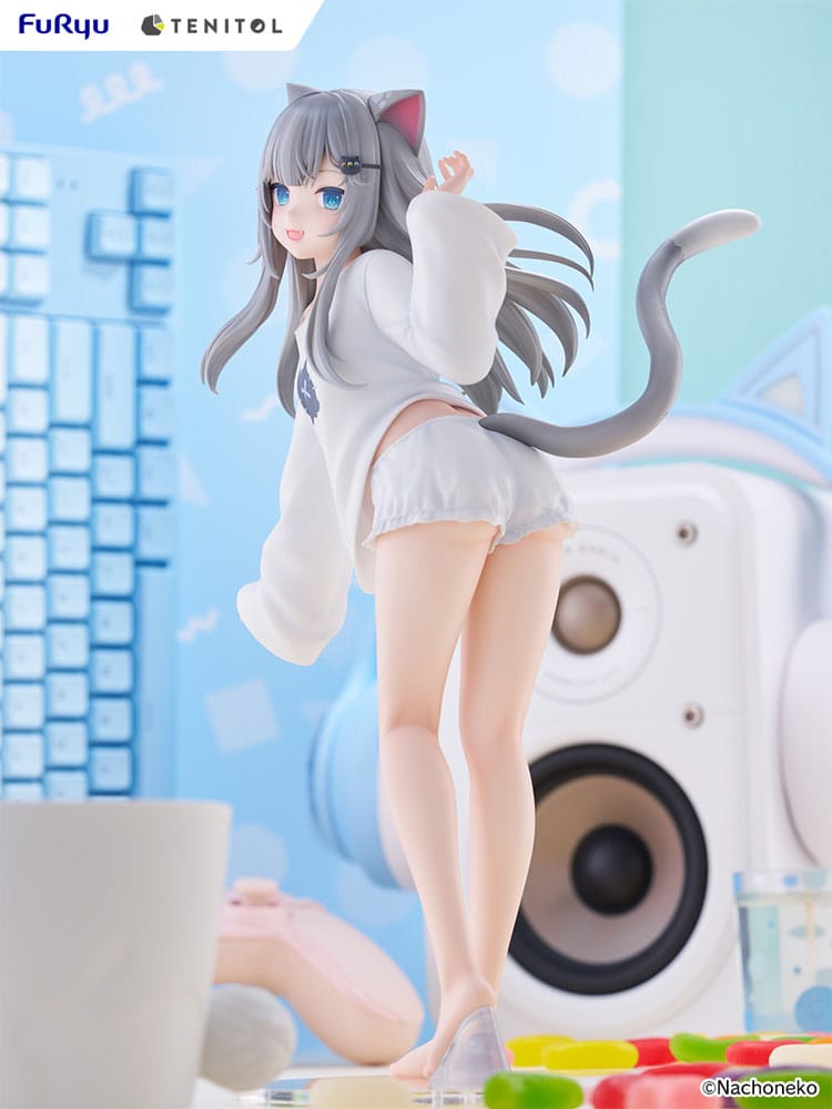 VTuber Tenitol Tall PVC Statue Nachoneko 30 cm        