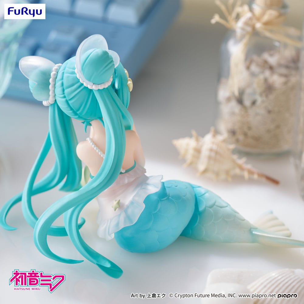 Hatsune Miku Desktop Fairy PVC Statue Hatsune Miku Mermaid princess Ver. 9 cm    