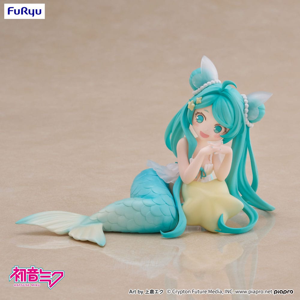 Hatsune Miku Desktop Fairy PVC Statue Hatsune Miku Mermaid princess Ver. 9 cm    