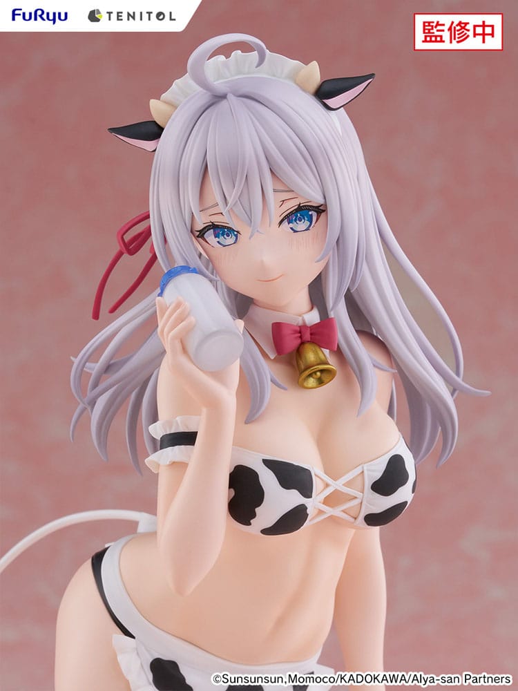 Alya Sometimes Hides Her Feelings in Russian Tenitol Tall PVC Statue Alya Cow Costume Ver. 29 cm           