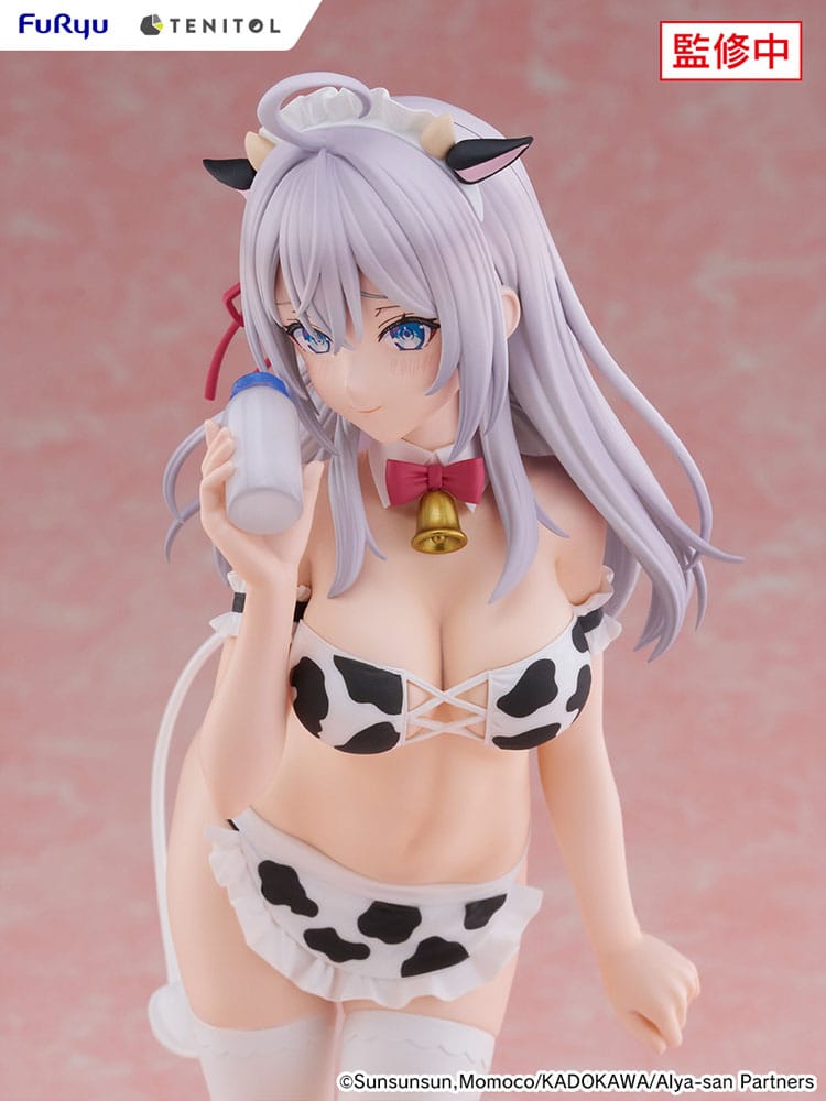 Alya Sometimes Hides Her Feelings in Russian Tenitol Tall PVC Statue Alya Cow Costume Ver. 29 cm           