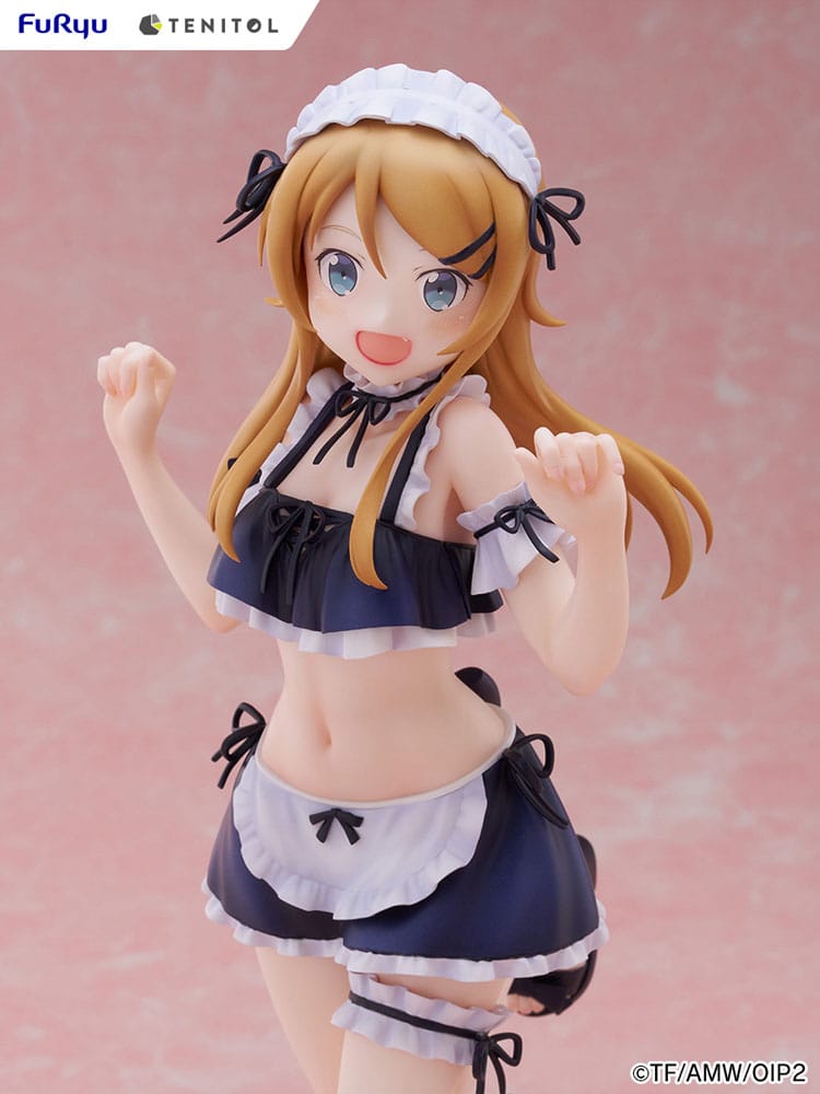 Ore no Imouto ga Konna ni Kawaii Wake ga Nai. Tenitol Tall PVC Statue Kousaka Kirino swimsuits maid Ver. 30 cm 