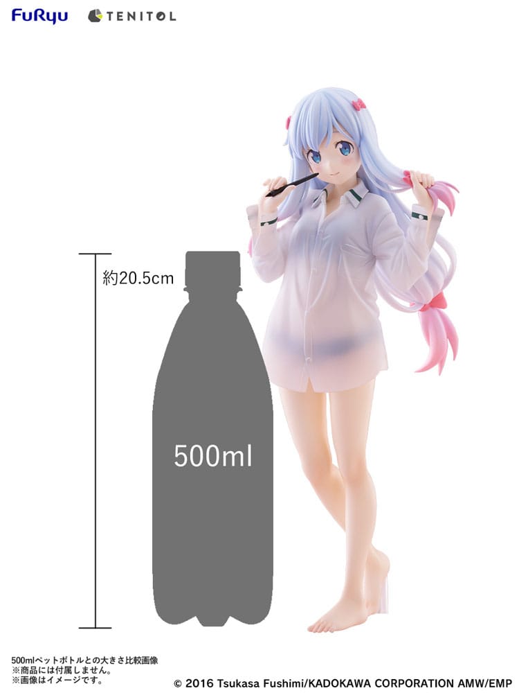 Eromanga Sensei Tenitol Tall PVC Statue Sagiri Izumi Shirts Ver. 30 cm  