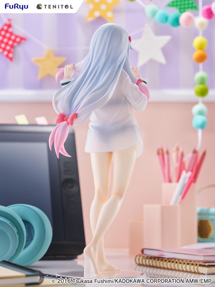 Eromanga Sensei Tenitol Tall PVC Statue Sagiri Izumi Shirts Ver. 30 cm  