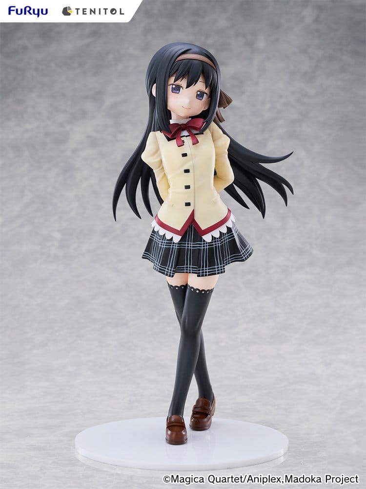 Puella Magi Madoka Magica the Movie -Walpurgisnacht: Rising- Tenitol Tall PVC Figur Homura Akemi 30 cm