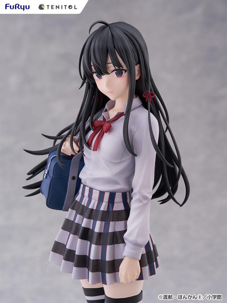 My Youth Romantic Comedy Is Wrong, as I Expected Tenitol PVC Statue Yukino Yukinoshita 30 cm     