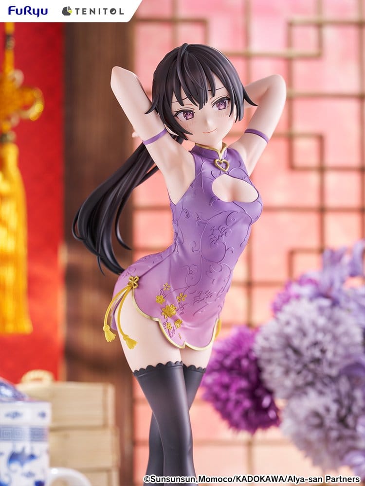 Alya Sometimes Hides Her Feelings in Russian Tenitol Tall PVC Figur Yuki Suou Cheongsam Ver. 28 cm