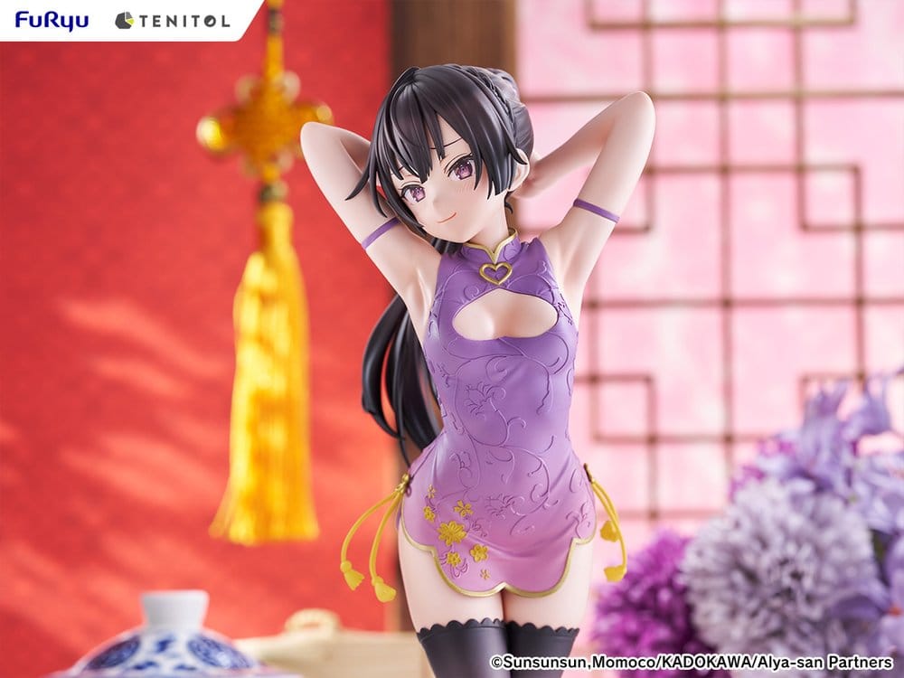 Alya Sometimes Hides Her Feelings in Russian Tenitol Tall PVC Figur Yuki Suou Cheongsam Ver. 28 cm
