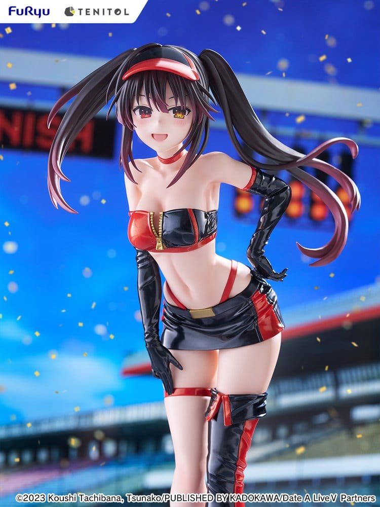 Date A Live V Tenitol Tall PVC Figur Kurumi Tokisaki Race Queen Ver. 29 cm