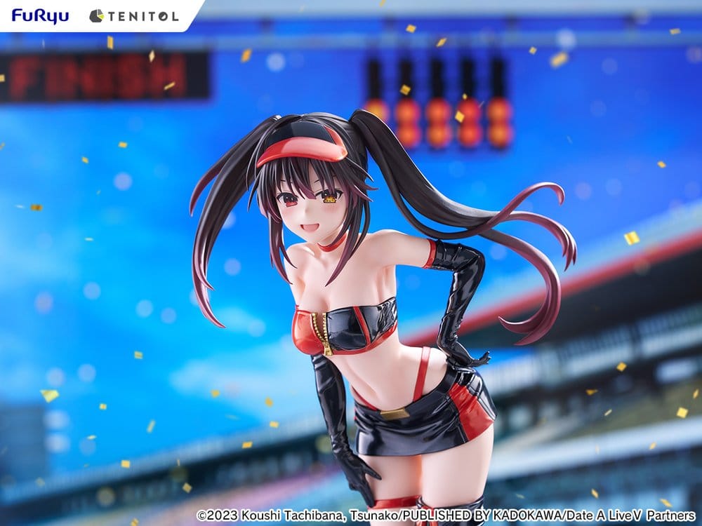 Date A Live V Tenitol Tall PVC Figur Kurumi Tokisaki Race Queen Ver. 29 cm